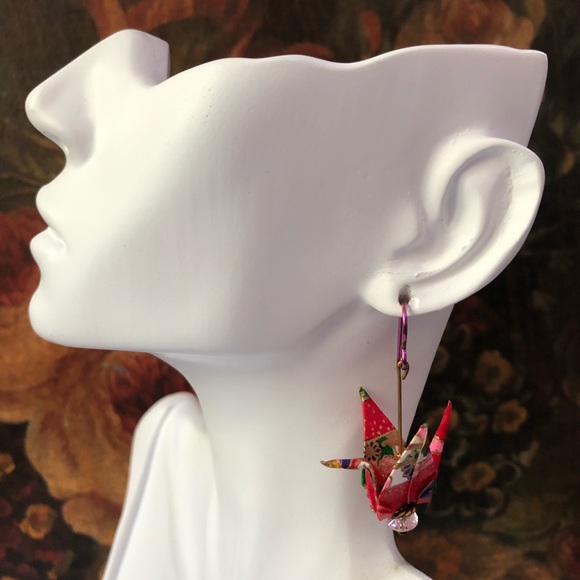 Vintage Jewelry - 🔥 Vintage Origami Earrings